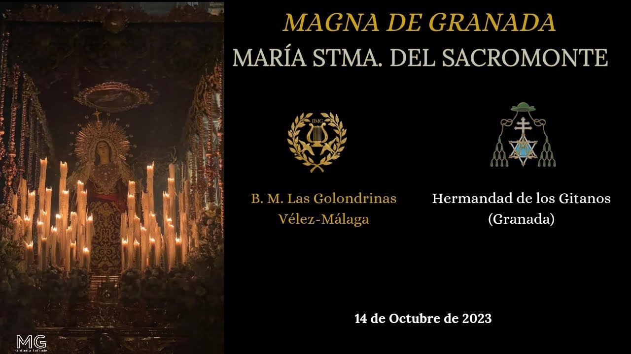 MAGNA DE GRANADA. VIRGEN DEL SACROMONTE. BM LAS GOLONDRINAS. 