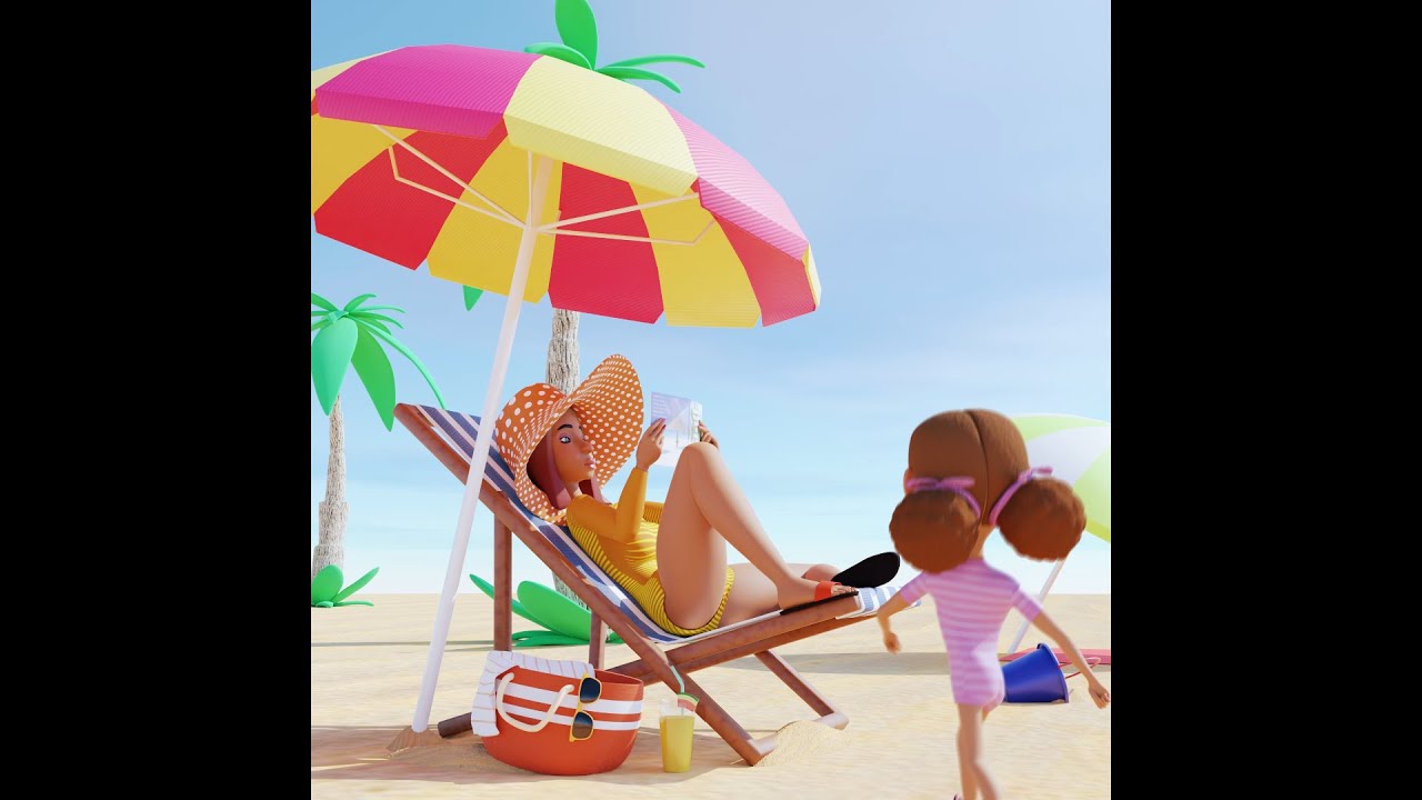 3d Animation - How To Get Gifts From Your Big Aunty!