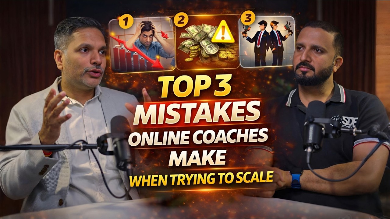 Top 3 Mistakes Online Coaches Make When Trying to Scale