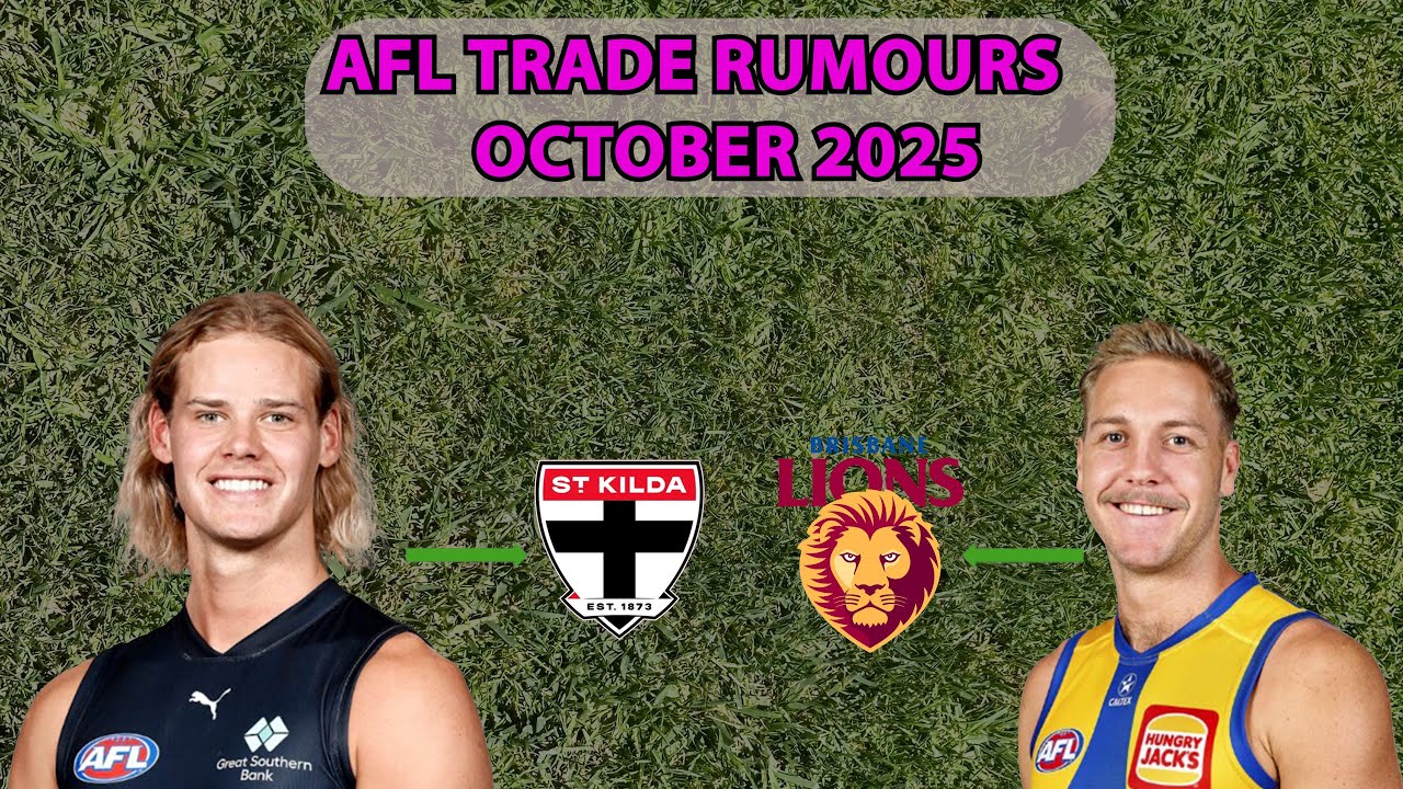 AFL Trade Rumours October 2025 Edition. #afl #afltrade #australianfootballleague #sports #footie