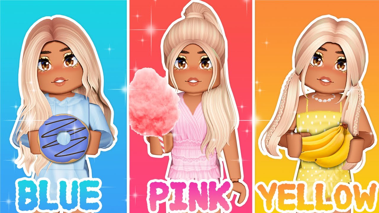 🍉 EAT SAME FOOD COLOUR *CHALLENGE* 🍭