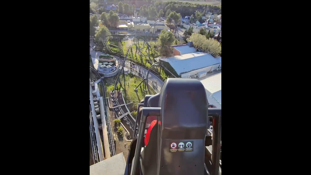 POV Batman Gotham City Escape. #batman #warner #intamin #madrid