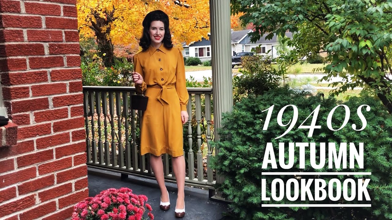 1940s Autumn Lookbook