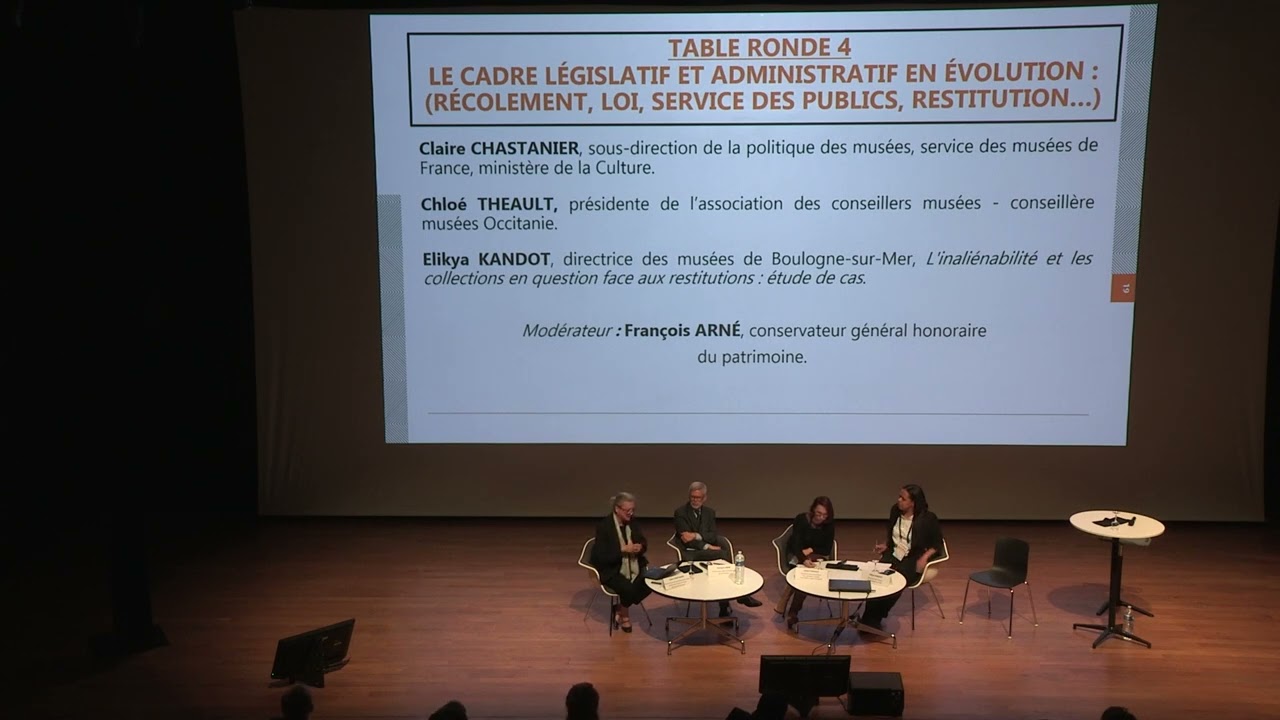 Le cadre l&eacute;gislatif, une loi pour les mus&eacute;es - Table ronde 4 : Le cadre l&eacute;gislatif en &eacute;volution