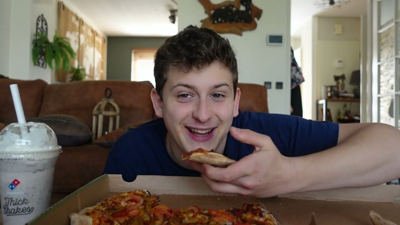 Domino's Pizza Mukbang (давно не виделись)