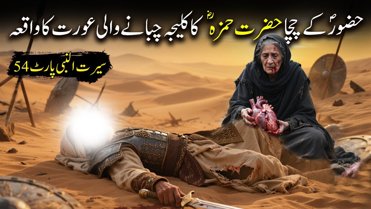 Hazoor saw Ke Chacha Hazrat Hamza r.a Ki Shahadat | Seerat Un Nabi Part-54 | Islamic LifeCycle