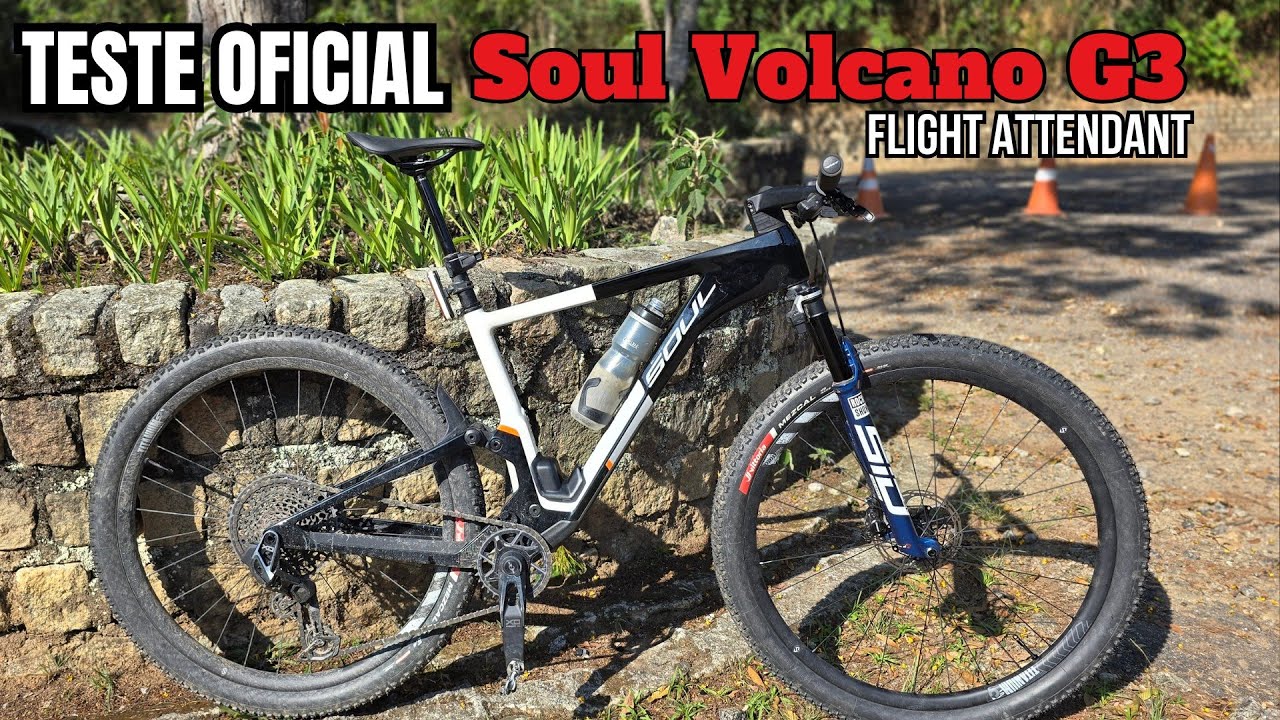TESTES OFICIAL– Nova Soul Volcano G3 | Flight Attendant, Geometria e Desempenho no Bike Park Cemucam