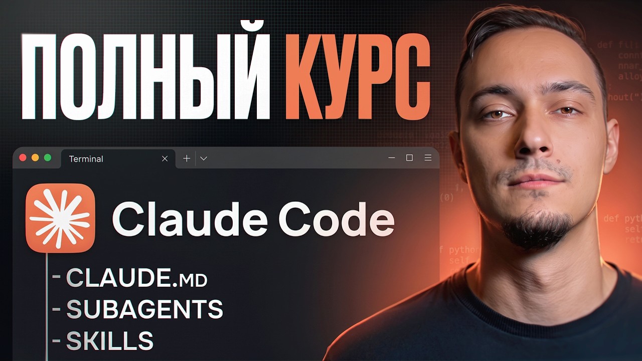 Claude Code с нуля: агенты, скиллы, MCP и реальные проекты