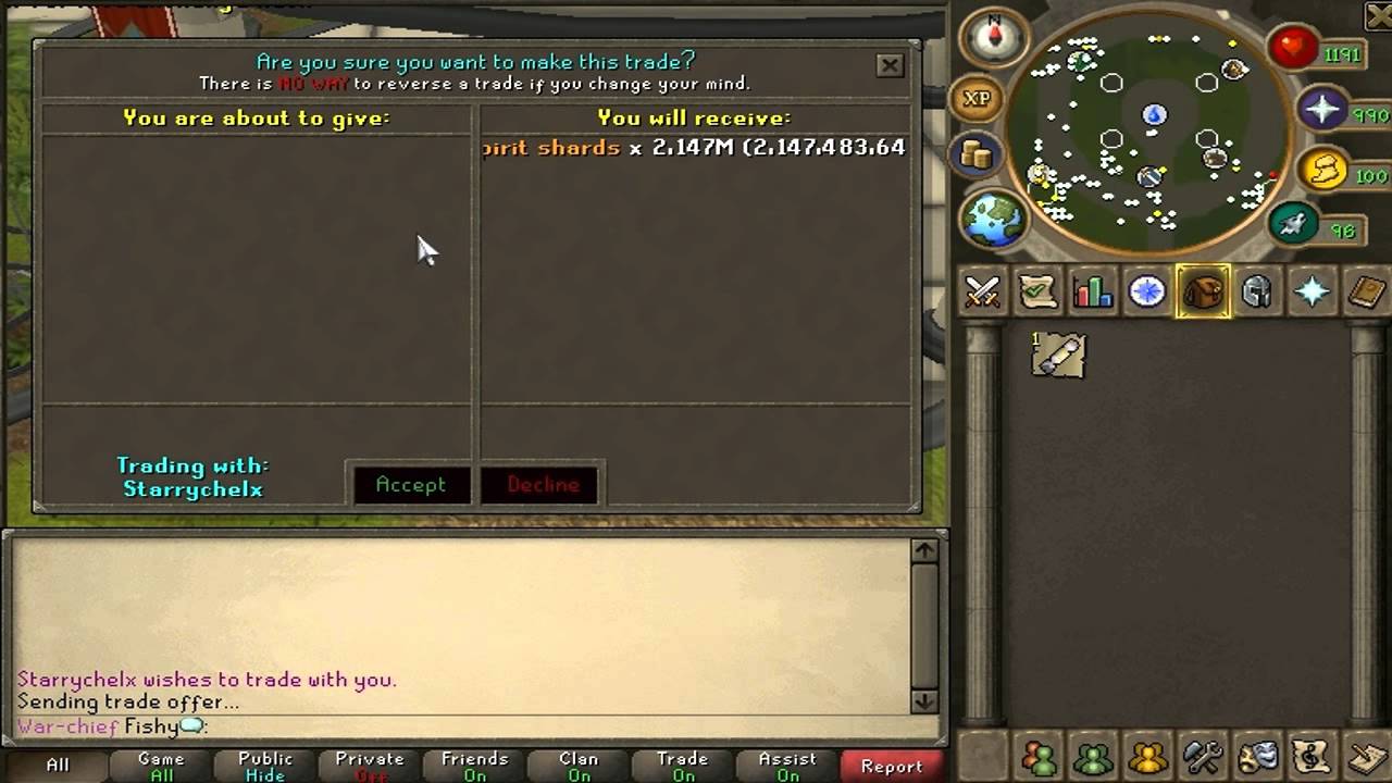 Biggest Trust Trade in RS History (Max Shards/53B~)