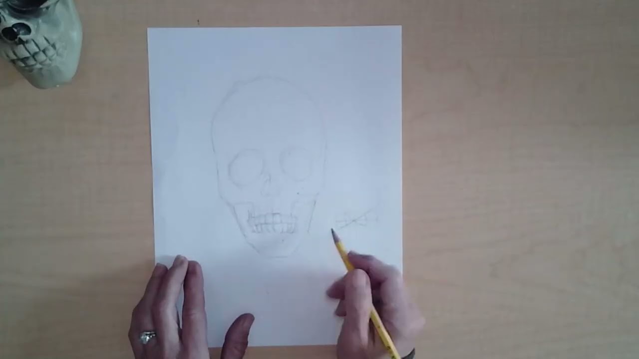cross contour skull
