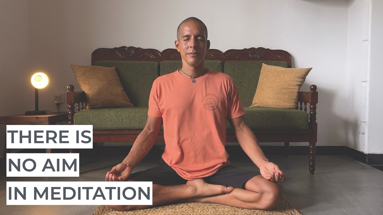 There is NO Aim in Meditation (Lessons From My 2nd Vipassana Retreat)