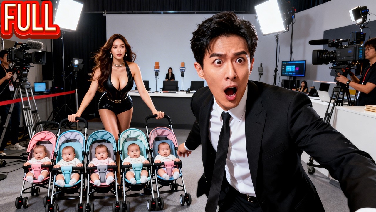MutiSUB💥全球首富采访现场被叫爸爸曝出6个私生子，震惊全场！原来是6年前的疯狂一夜，当下决定豪掷千金买断关系！