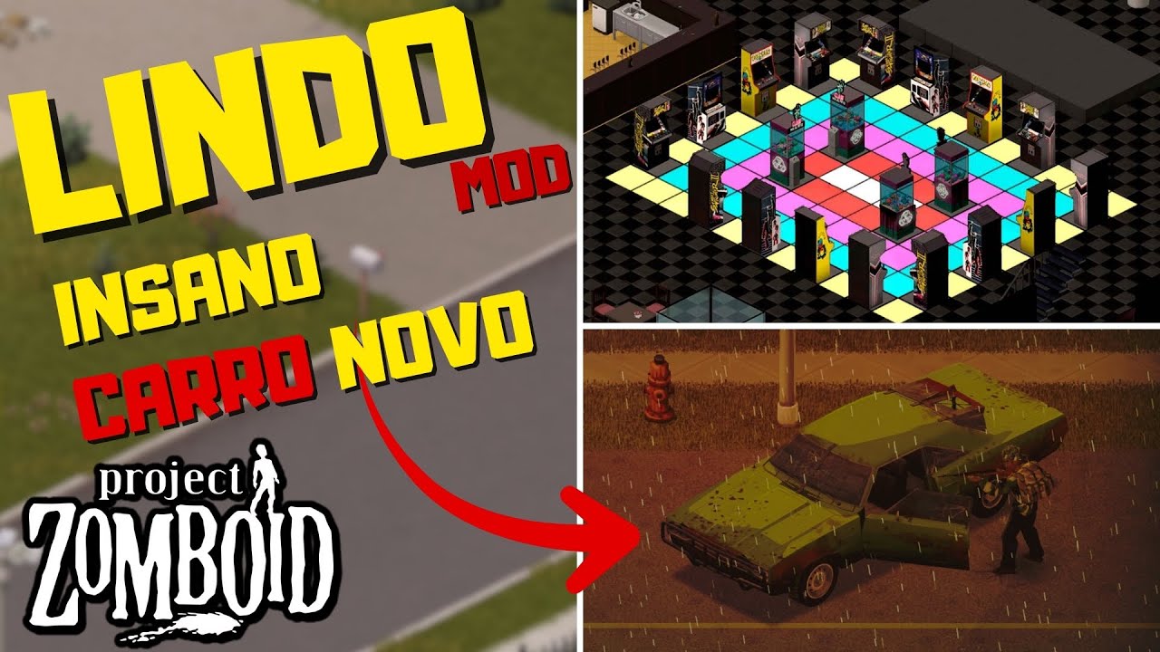 NOVA SEMANA, NOVOS MODS - Project Zomboid Ficou Melhor
