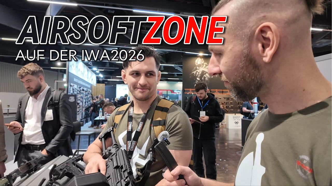 Zu besuch bei einem der Größten Lieferanten für Airsoft & mehr IWA2026 auf dem Stand von AIRSOFTZONE