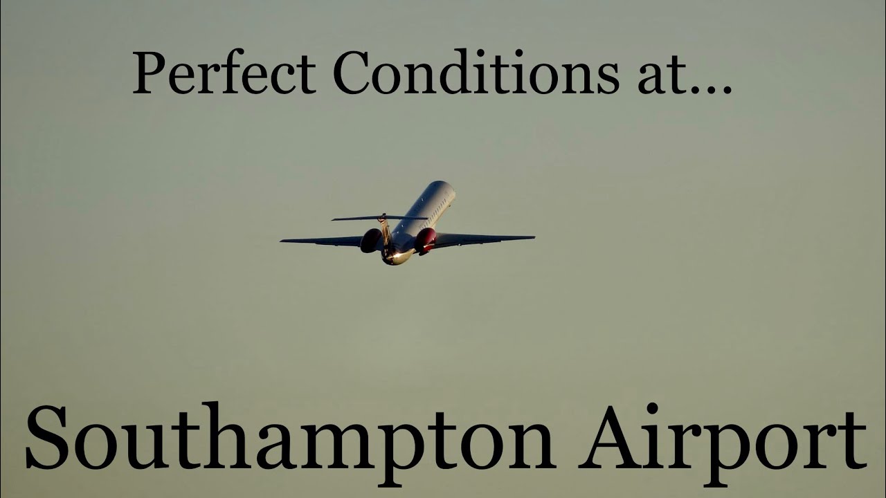 Stunning Landings, Beautiful Takeoffs | Perfect Conditions at Southampton Airport