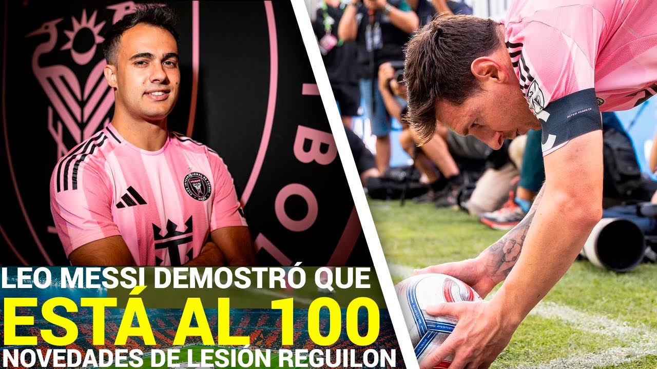 MAGISTRAL JUGADA de Messi ante Alianza CONFIRMA que ESTÁ AL 100% | Última hora Lesión de Reguilón