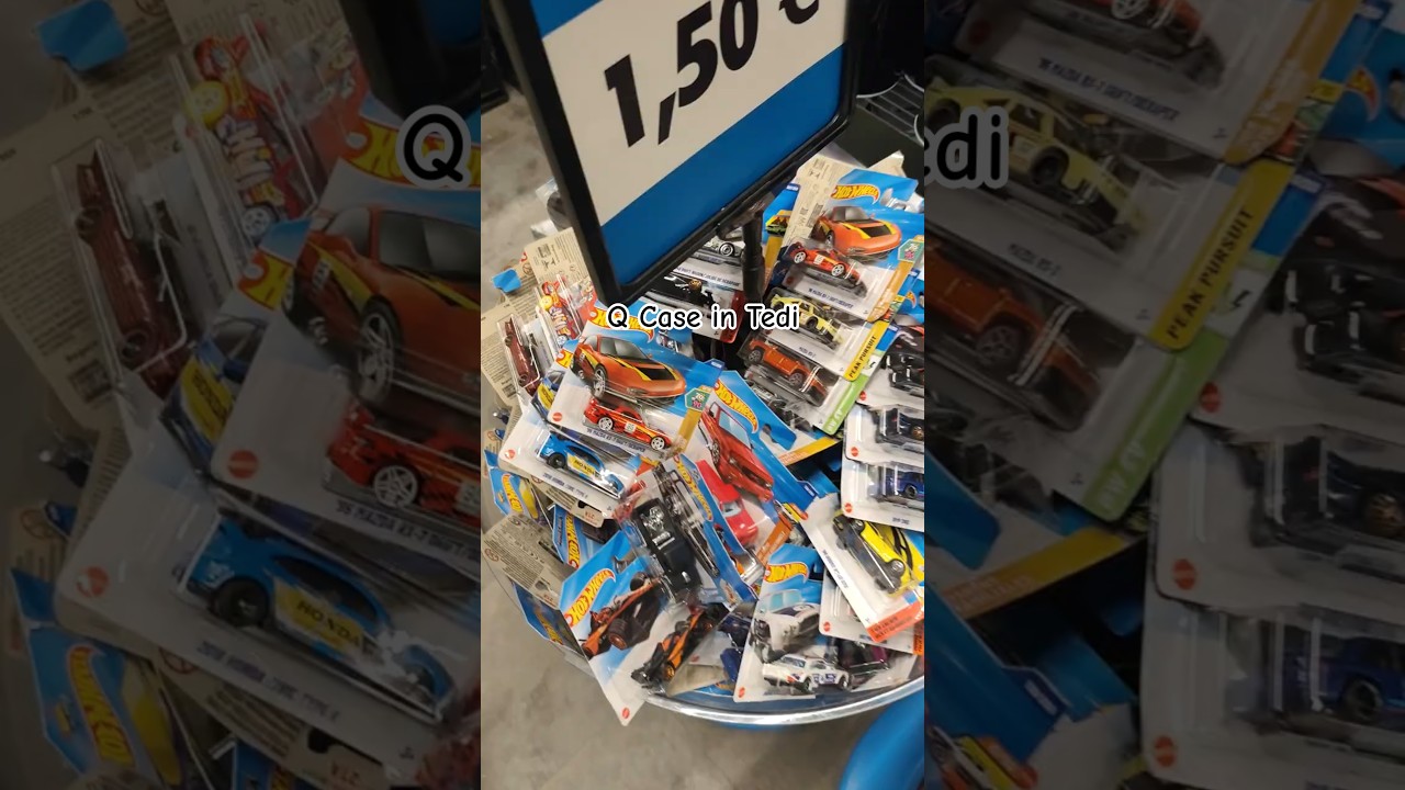 Q Case Hot Wheels Hunting Tedi Store in Germany 2025 