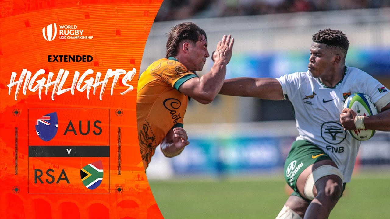 Boks DOMINATE | South Africa v Australia | World Rugby U20 Championship 2025 Extended Highlights
