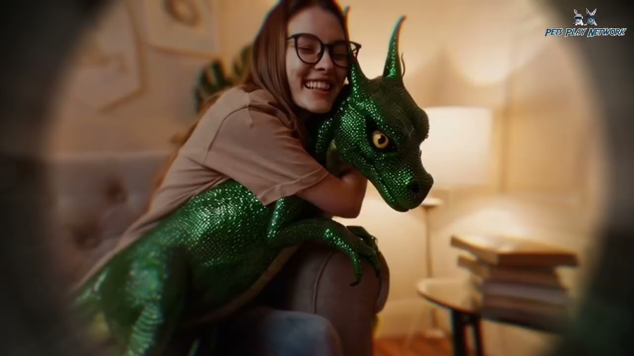 What if you had a real dragon as a pet?