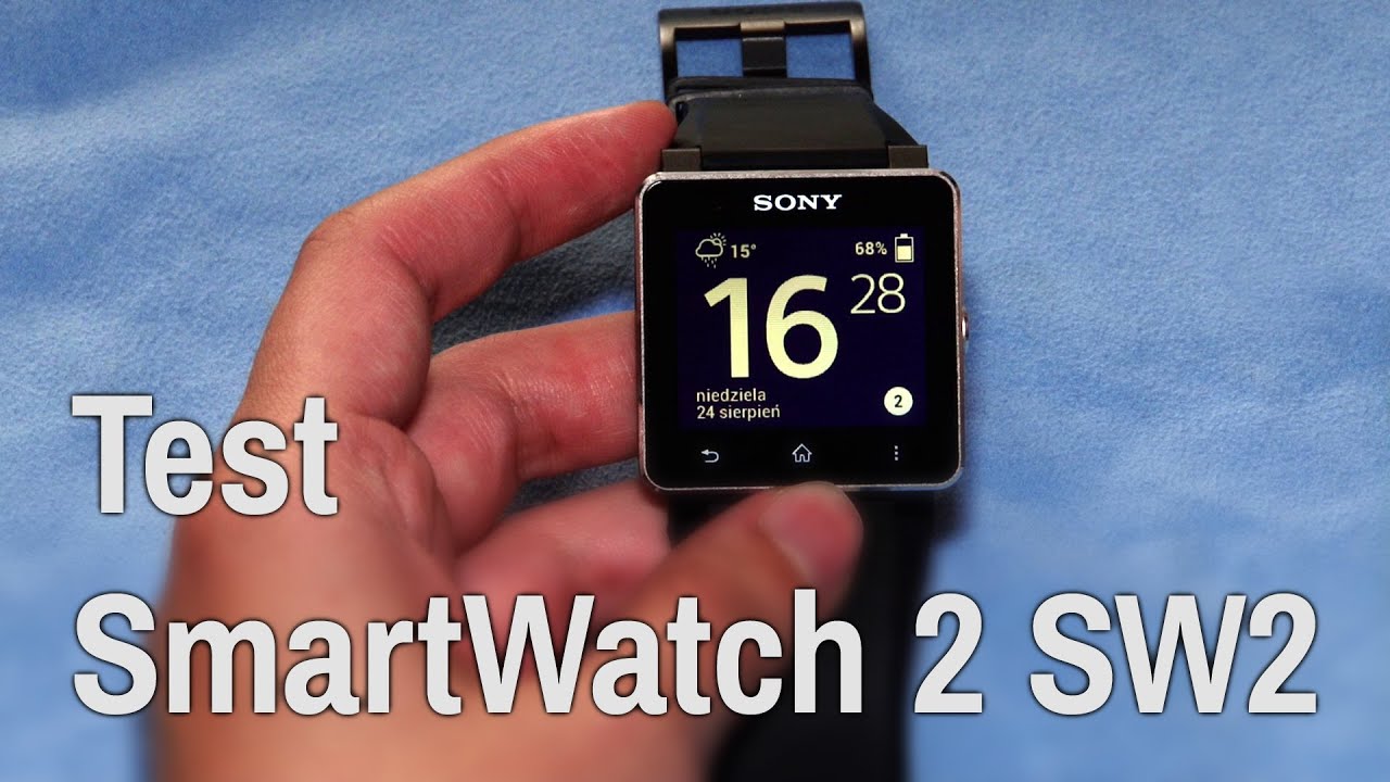 Recenzja Sony SmartWatch 2 SW2