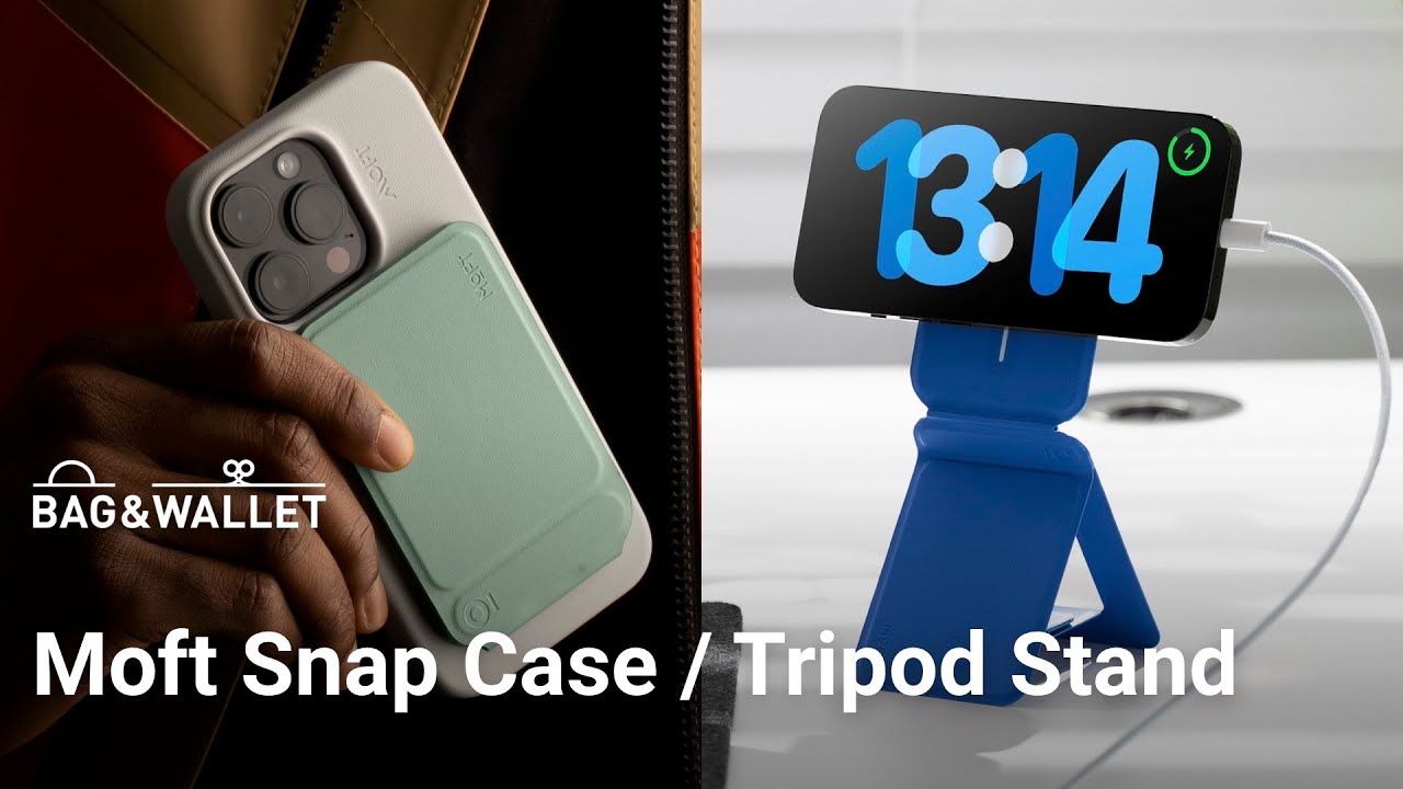 Обзор чехла Moft Snap Case MOVAS для iPhone 15 Pro и подставки-штатива Snap Phone Tripod