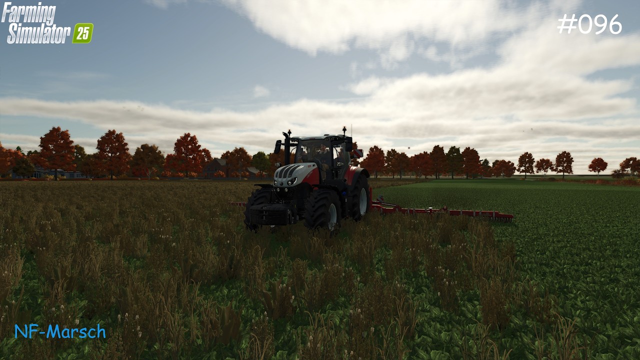 LS25|NF-MARSCH 4-FACH|Mohn säen und hacken|#096| FS25