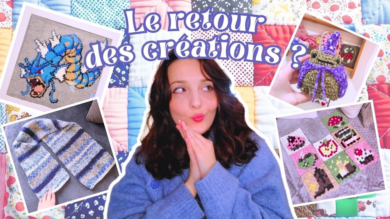5 mois plus tard… du tricot, des peluches et toujours du crochet 🧶