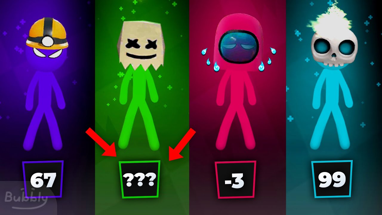 Secret 🤫 PRO Stickman MINIGAMES - Stickman Party Gameplay