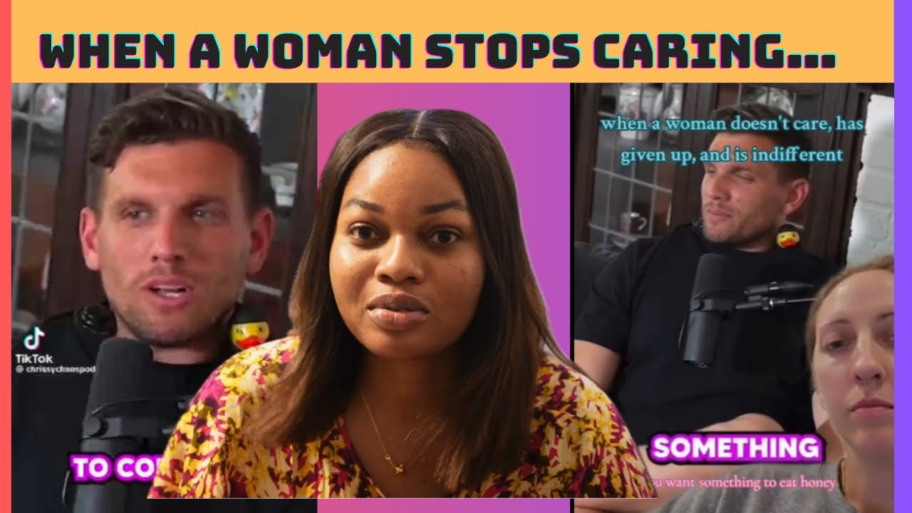 When A Woman Doesn’t Care, Has Given Up And Is Indifferent