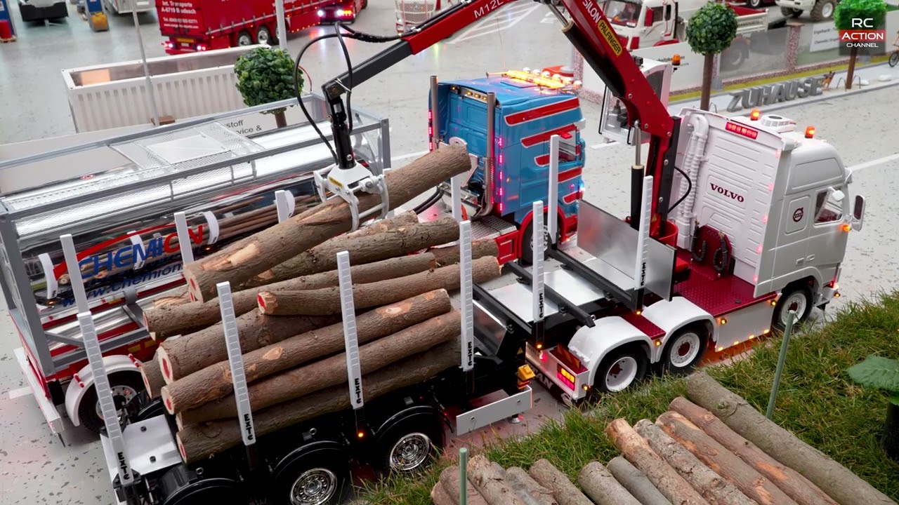 CRAZY RC Trucks & Construction Action at Chemnitz!