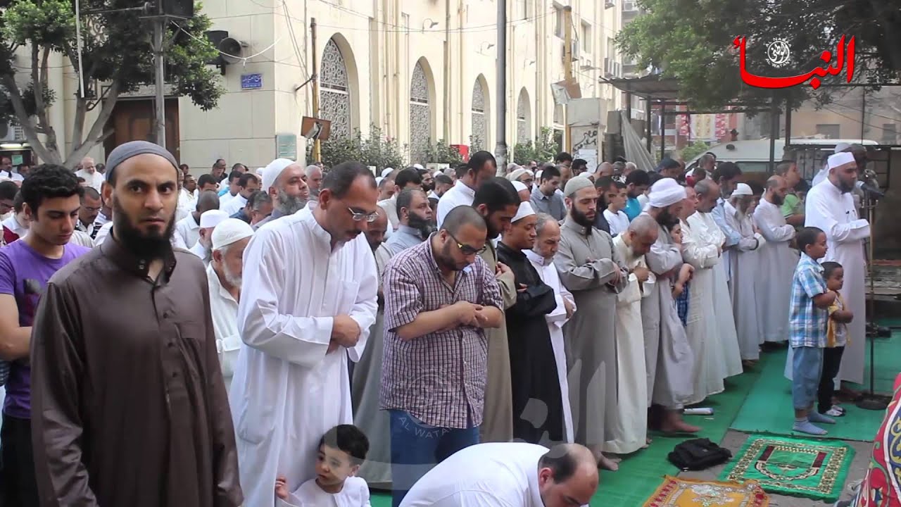 صلاة العيد بمسجد العزيز بالله بالزيتون «المصنف اخوانياً»