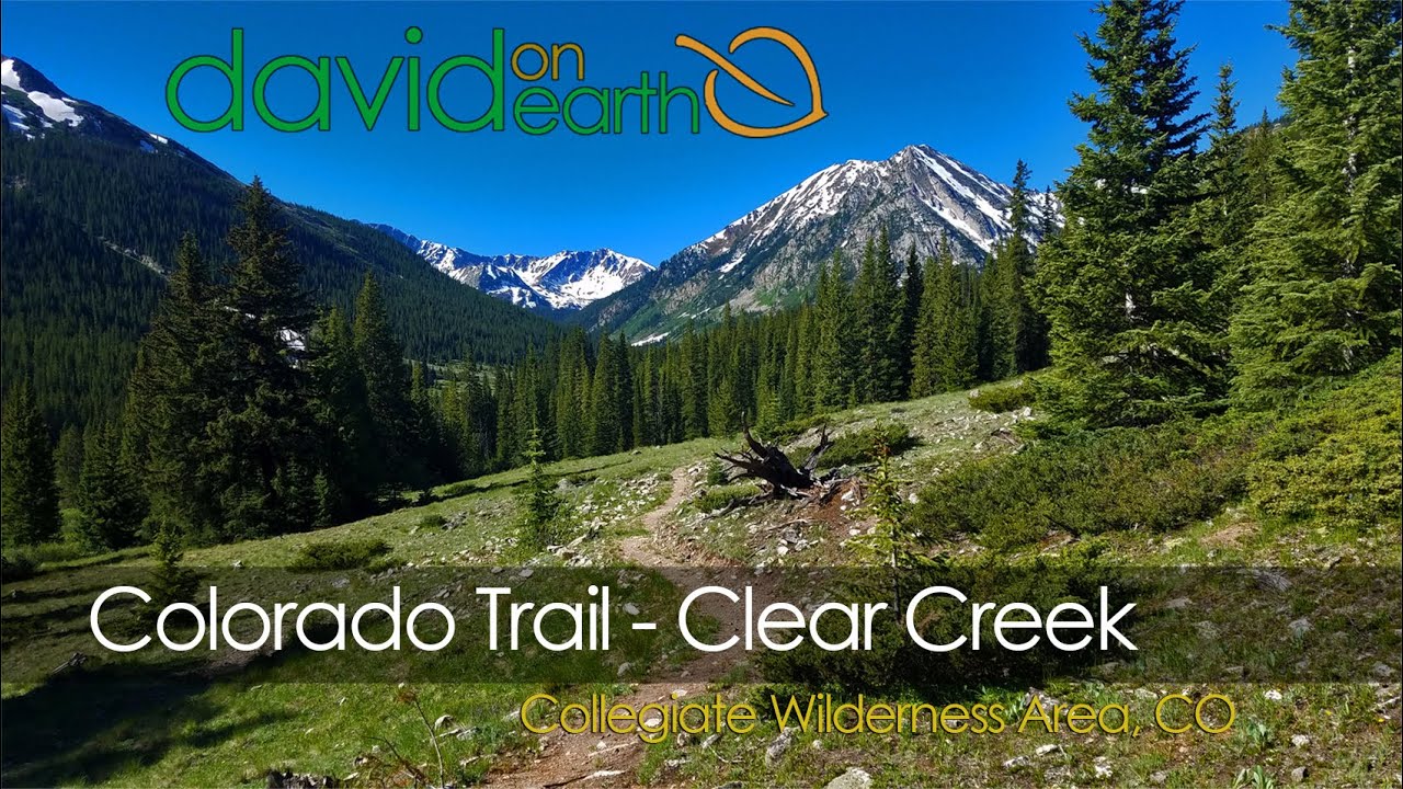 Colorado Trail Segment Hiking - near Winfield, Clear Creek