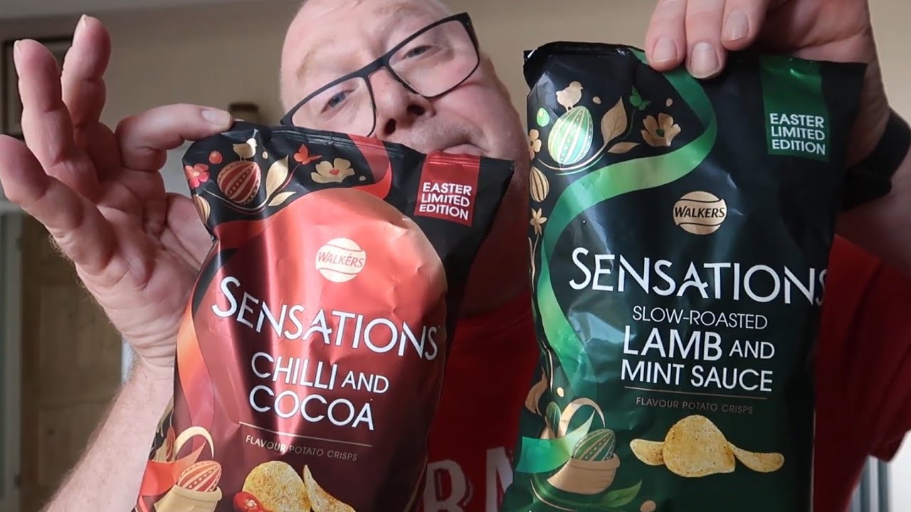 Соус Walkers Sensations со вкусом медленно запеченной баранины с мятой и со вкусом чили и какао