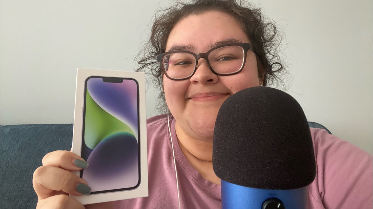 ASMR iphone unboxing