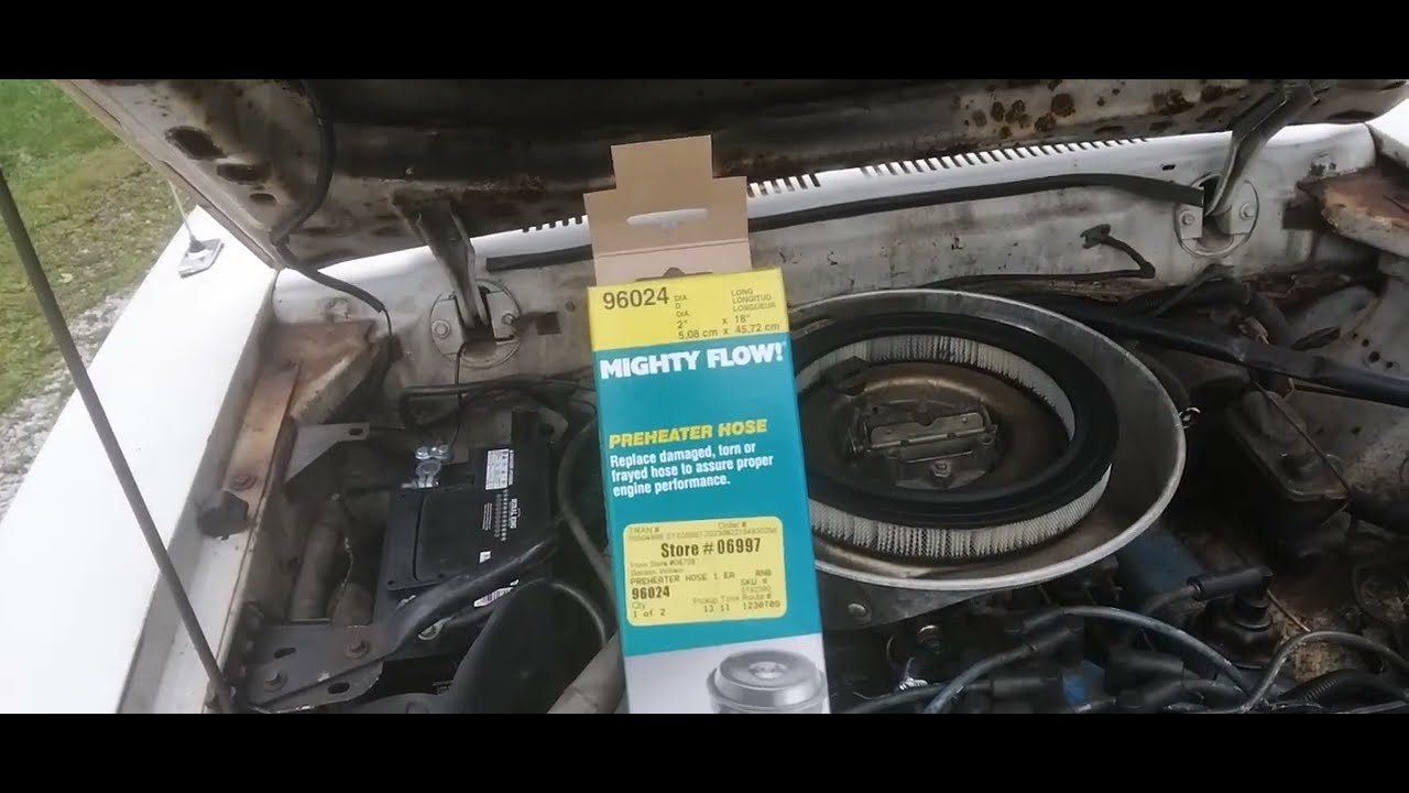 part 16. 1978 Mustang preheater hose