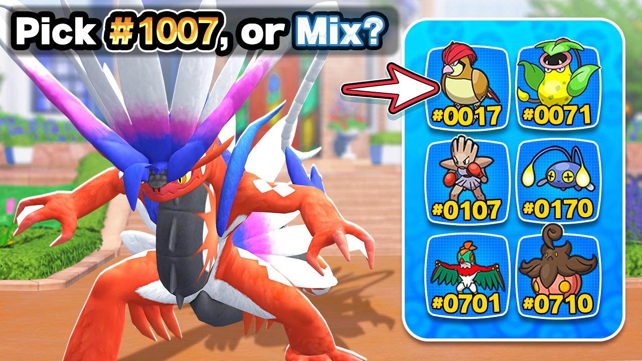 Choose Your Starter BUT We SWAP Their Dex Numbers!