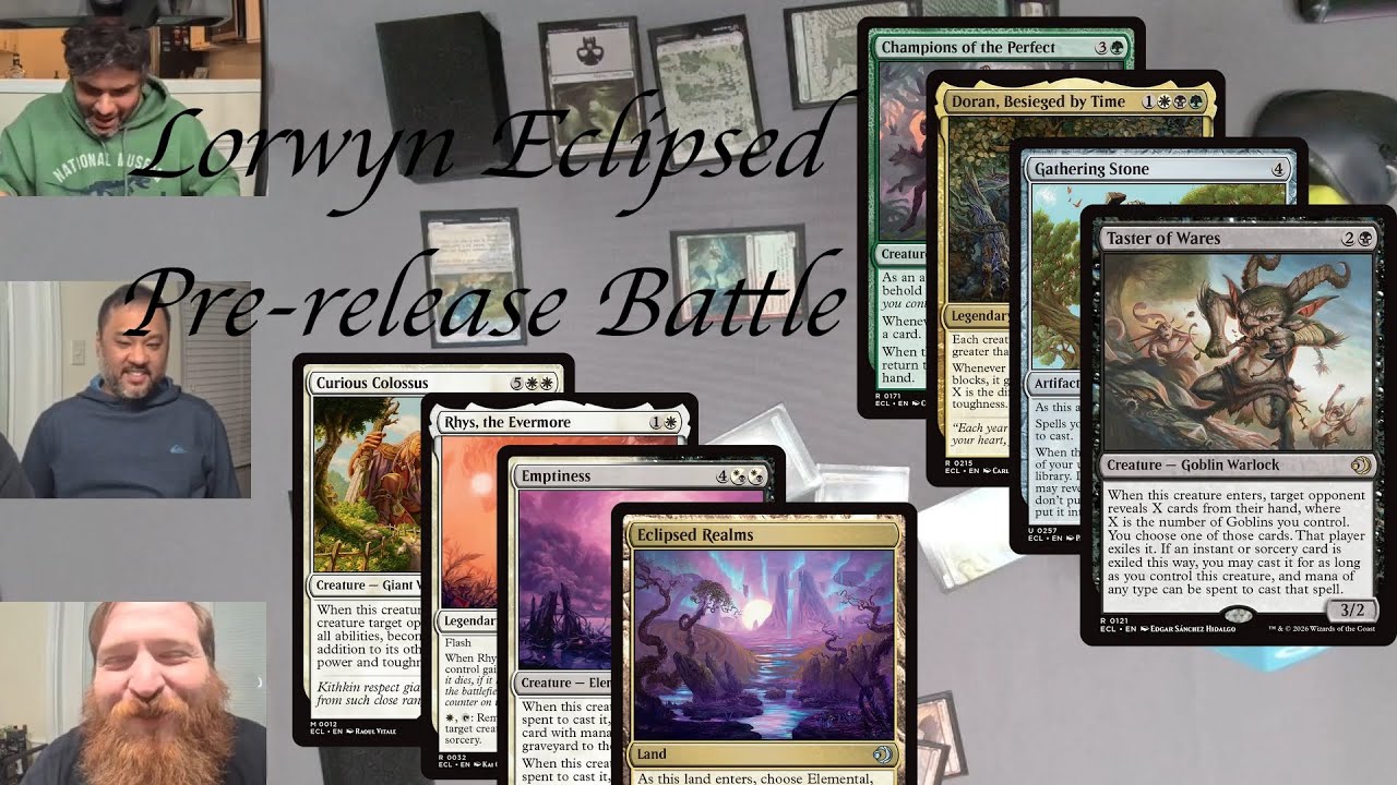 Lorwyn Eclipsed - Prerelease - Box openings and game play!! #mtgboosterpacks #packopening #lorwyn
