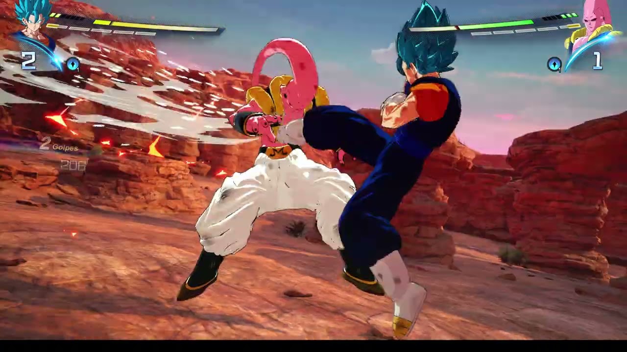 Super Vegito Blue vs Buutenks Dragon Ball Sparking Zero Gameplay