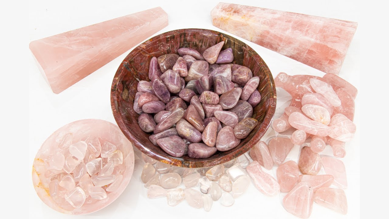 Rose Quartz Varieties from Madagascar!