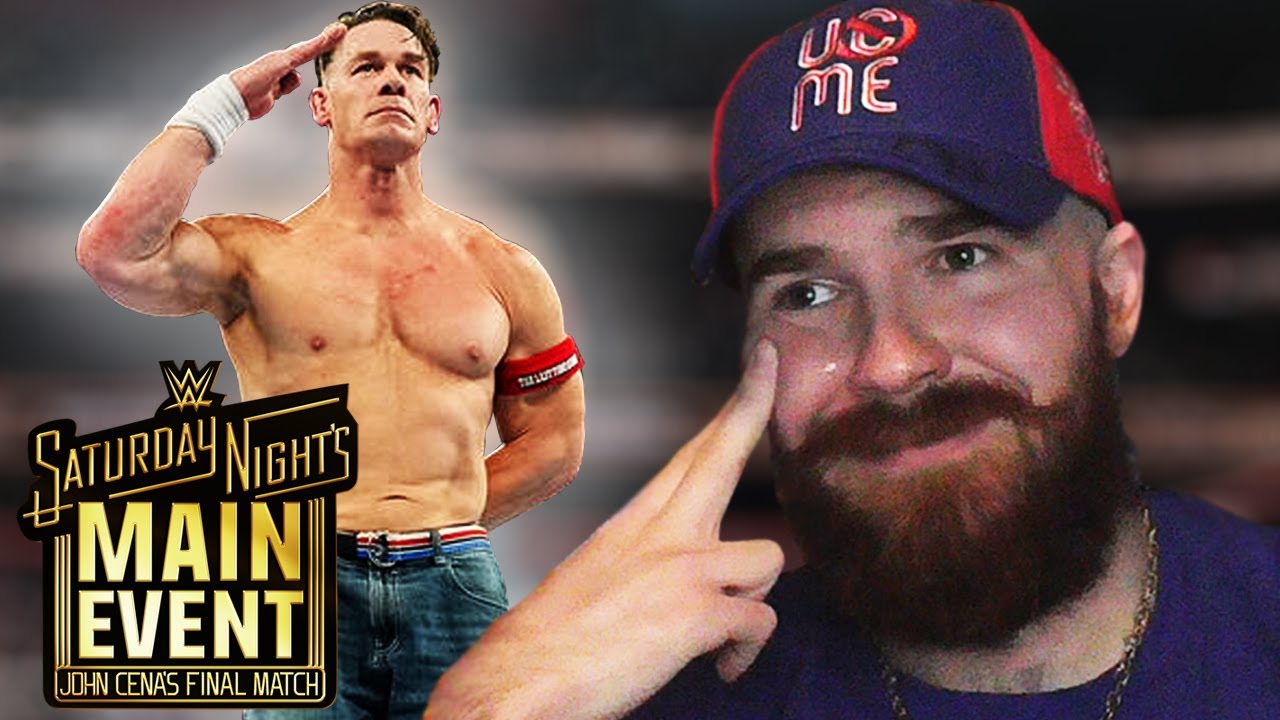 Watching John Cena's LAST EVER MATCH!!! 😭