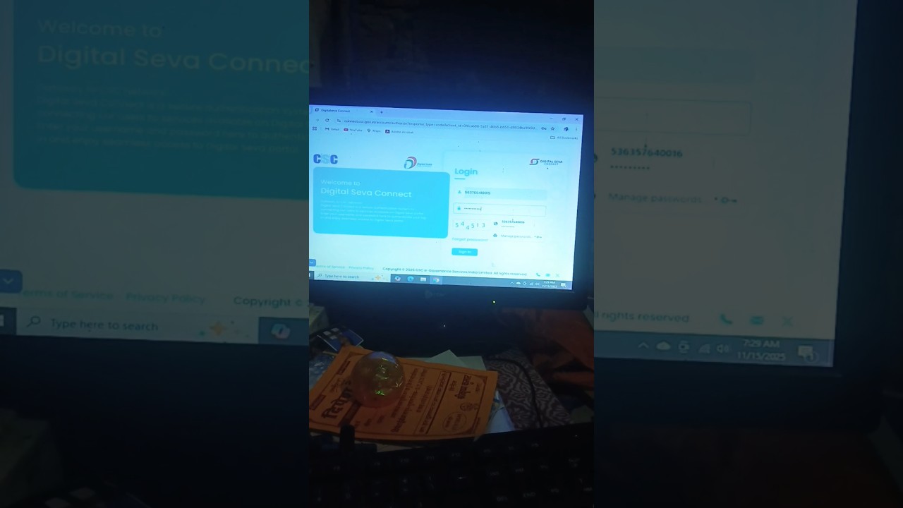 Csc login information for pc 