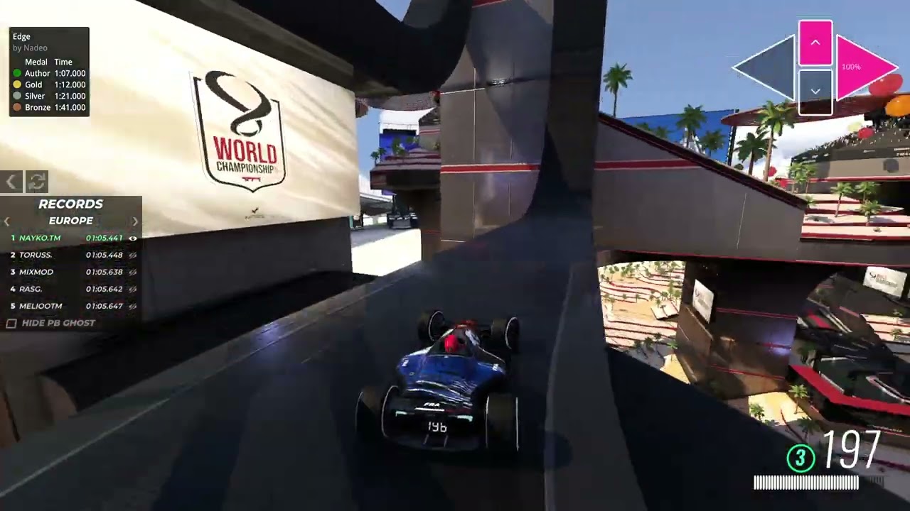02 EDGE - Trackmania World Championship 2023 TMWT - WR Replay Nayko.TM 1:05.441