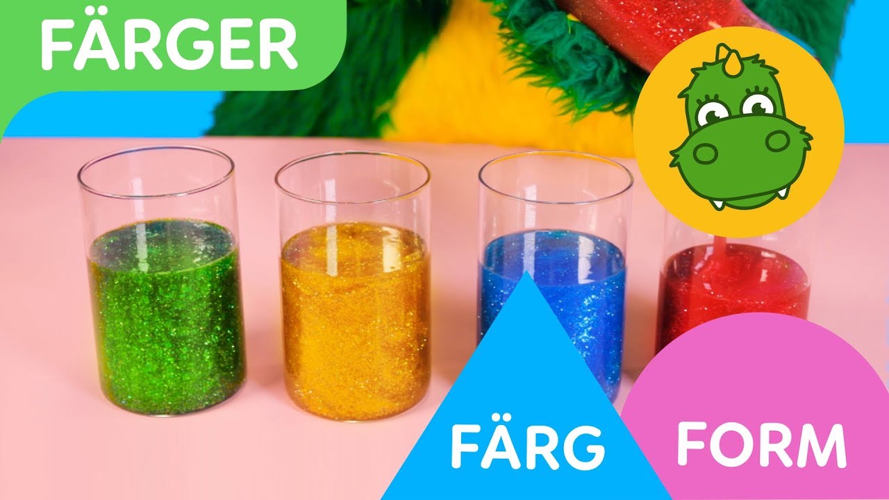 Bolibompa Mini: F&auml;rg & Form &ndash; Draken h&auml;ller f&auml;rger
