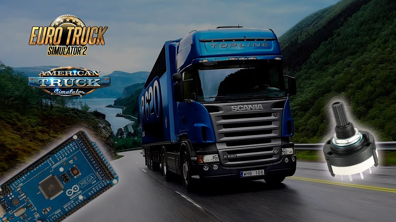 Cockpit Caseiro - Chave Seletora para Controle do Freio Retarder no Euro Truck e American Truck