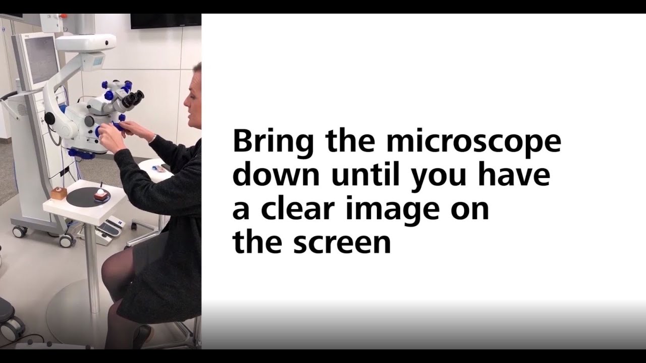 ZEISS ARTEVO 800 -  Posterior segment application: Focusing with RESIGHT 700