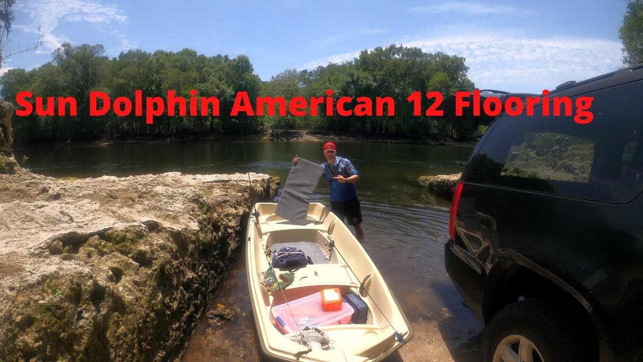 Sun Dolphin American 12 Compact Flooring+ Fishing in Sante Fe River!
