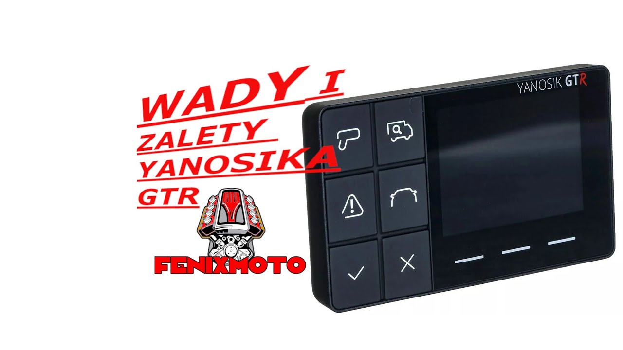 WADY i zalety Yanosika GTR