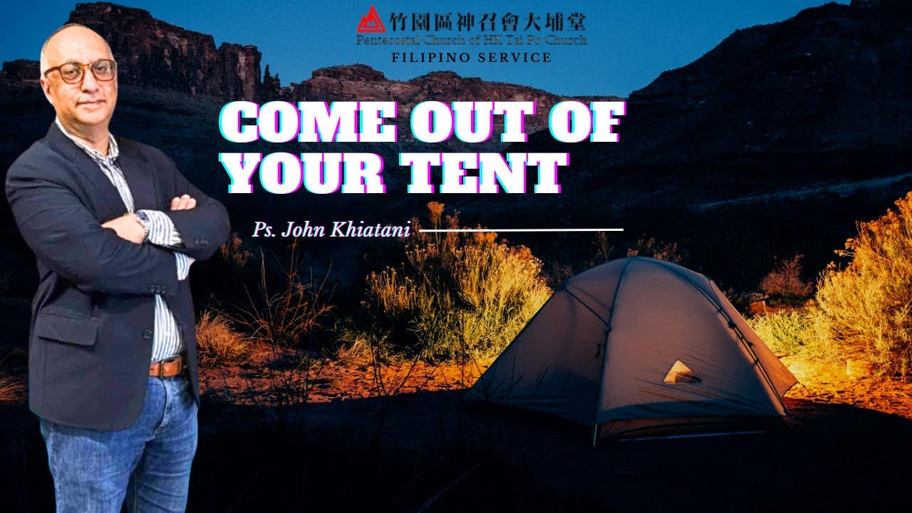 (Filipino Service ) COME OUT OF YOUR TENT | PTR JOHN VINOD| 29 JUNE 2025