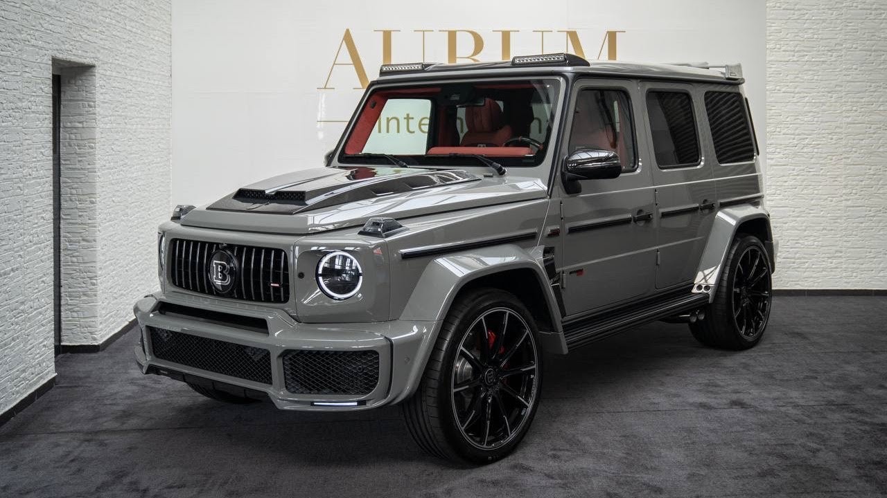 [2021] BRABUS 800 WIDESTAR BEAST + STARLIGHT | Mercedes-AMG G 63 GREY/RED | AURUM International [4K]