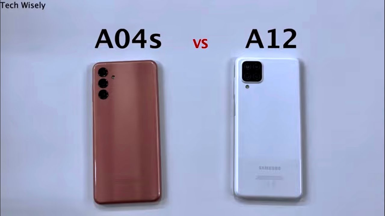 SAMSUNG A04s vs A12  - SPEED TEST